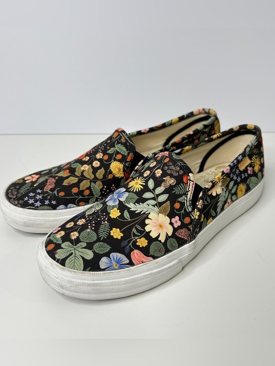 Keds X Rifle Paper Co. Shoes - Keds X Rifle Paper Co. Floral Design Canvas Slip On Shoe size 8